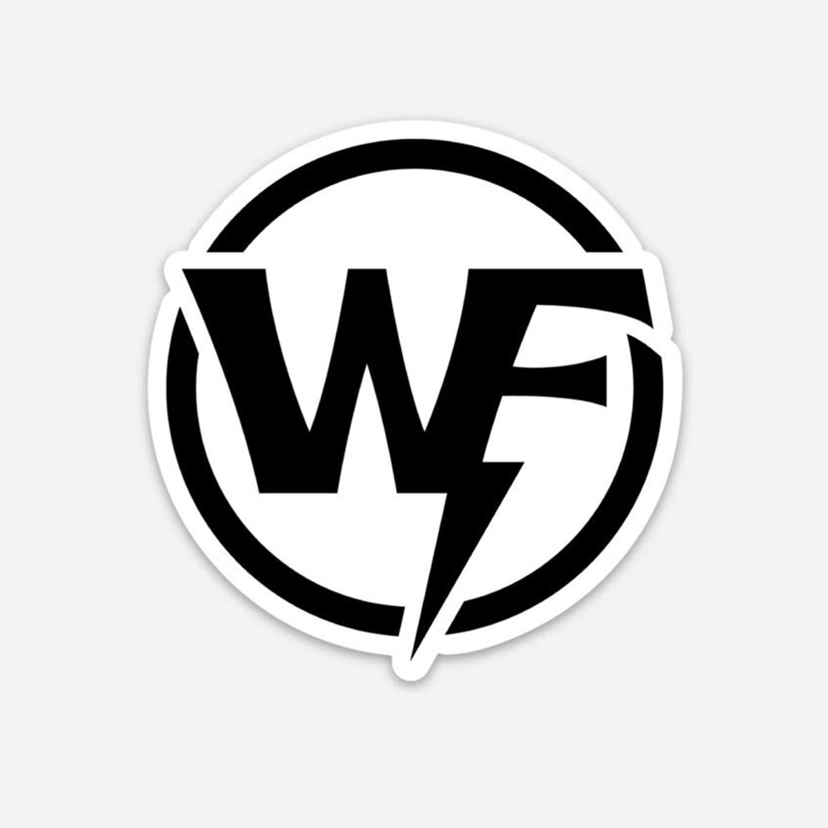 WF LOGO STICKER – Wolf Fight Co.®